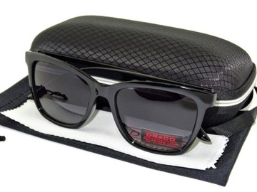 Eleganckie OKULARY Damskie Przeciwsłoneczne POLARYZACYJNE UV400 Zestaw