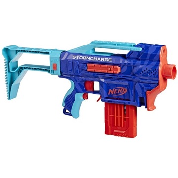 NERF ELITE 2.0 ПИСТОЛЕТ Автоматический STORMCHARGE 4В1 20 ИСКУССТВ +10 ВАФЛЕЙ