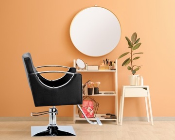 Fotel fryzjerski barberski hydrauliczny do salonu fryzjerskiego Luna
