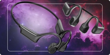 БЕСПРОВОДНЫЕ НАУШНИКИ С КОСТНОЙ ПРОВОДИМОСТЬЮ СПОРТИВНЫЕ НАУШНИКИ BLUETOOTH IPX BEAR-BYE