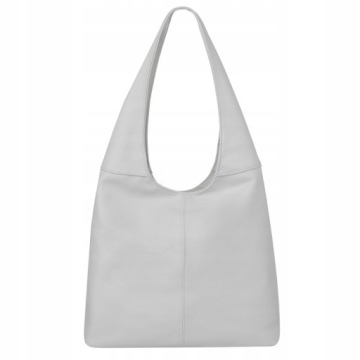 SZARA TOREBKA DAMSKA WOREK TORBA POPIELATA SHOPPER BAG TOREBKA