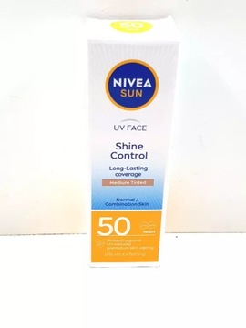 NIVEA SUN SHINE CONTROL МАТИРУЮЩИЙ СОЛНЦЕЗАЩИТНЫЙ КРЕМ SPF 50 50M