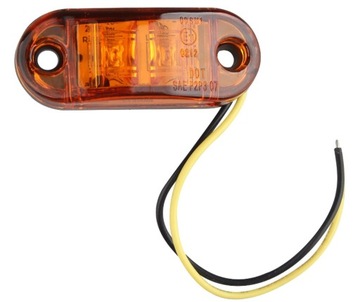 10x ГАБАРИЧНЫЕ ЛАМПЫ БОКОВЫЕ МАРКЕРНЫЕ ЛАМПЫ СВЕТОДИОДНЫЕ МАРКЕРНЫЕ ЛАМПЫ ОРАНЖЕВЫЕ МАРКАРНЫЕ ЛАМПА