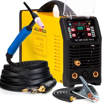 SPAWARKA INWERTOROWA INWERTER MAGNUM THF 238 PRO X TIG AC DC MMA PULS 200A