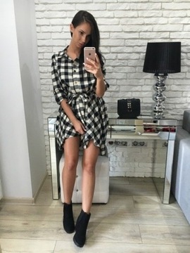 16 ЧЕРНЫЕ БОТИНКИ НА КАБЛУКЕ С РЕЗИНОВОЙ ЗАМШЕЙ 40