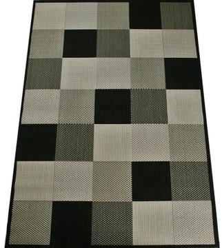 DYWAN TARASOWY ZEWNĘTRZNY KRATKA BOHO VINTAGE LOFTOWY SZNURKOWY 200x290