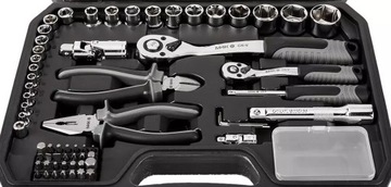 M4K Набор инструментов для гаража, торцевые ключи 90 шт. NEO-TOOLS 10-100