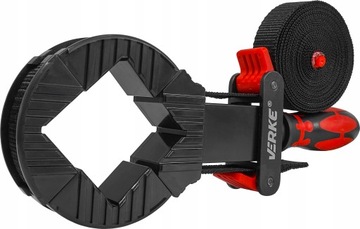 ŚCISK STOLARSKI TAŚMOWY MONTAŻOWY KĄTOWY 4m VERKE