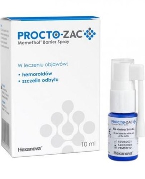 Procto-zac MemeThol Barrier spray 10 ml