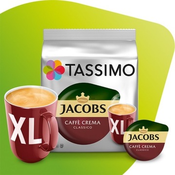 Tassimo Jacobs Caffe Crema XL капсулы 16 шт.