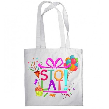 TORBA BAWEŁNA PREZENT DLA MAMY TATY BABCI DZIADKA