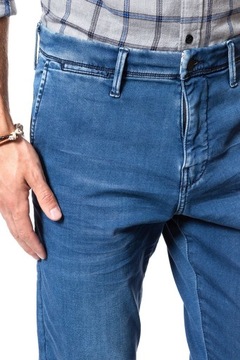Męskie spodnie jeansowe proste Mustang REALX CHINO W34 L34