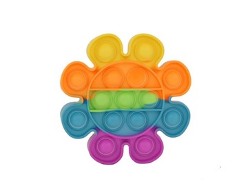 PUSH BUBBLE Zabawka Sensoryczna POP IT Kwiatek