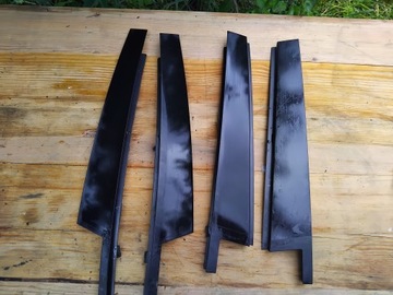 SAAB 93 9-3 2007-2011 FACELIFT LIŠTA PŘIHRÁDKY CLONA (KRYT) DEKORACE CHRÓM P12767168