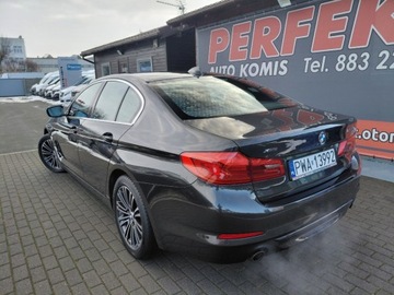 BMW Seria 5 G30-G31 Limuzyna 530i 252KM 2019 BMW Seria 5 530i X-Drive Full LED Skora Navi Kamera Panorama 2.0 Benzyna, zdjęcie 4