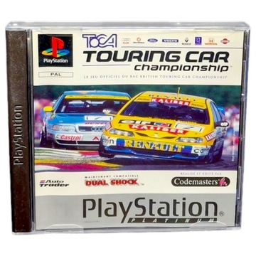 Gra TOCA TOURING CAR CHAMPIONSHIP PLAYSTATION 1 Sony PlayStation (PSX PS1)
