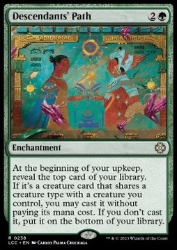 Descendants' Path Karta Magic: The Gathering LCI G