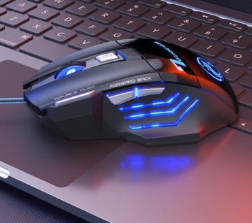 Игровая мышь iMICE X7 со светодиодной подсветкой RGB, 3200 точек на дюйм