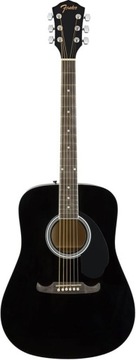 Gitara akustyczna Fender Praworęczna Dreadnought BLACK CZARNA