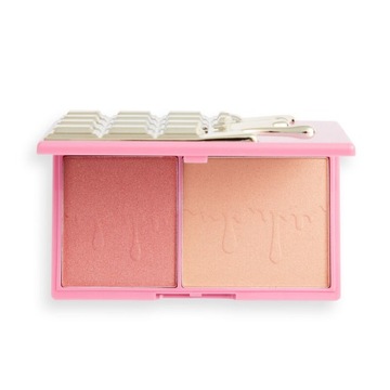MAKEUP REVOLUTION I HEART REVOLUTION MINI CHOCOLATE PALETKA ROZŚWIETLAJĄCA