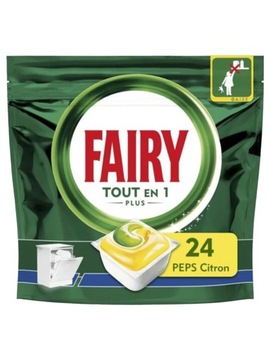 Kapsułki do zmywarki all in one (wszystko w jednym) Fairy 24 szt.