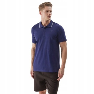 Men's Men's T -Fish Вышитый логотип 4F Sports T -Frish ежедневно