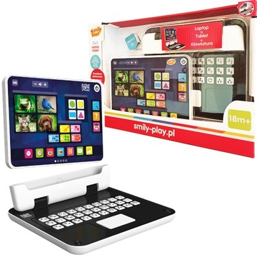 EDUKACYJNY LAPTOP DWUJĘZYCZNY KOMPUTER DLA DZIECI