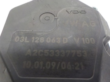 ДРОССЕЛЬ 03L128063D VOLKSWAGEN 2.0 TDI CBA
