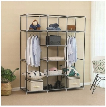 СКЛАДНОЙ ШКАФ ИЗ ТЕКСТИЛЬНОГО МАТЕРИАЛА XXL