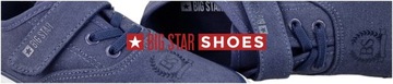 Trampki Big Star dziecięce Tenisówki na gumki rzepy Buty granat NN374011 31