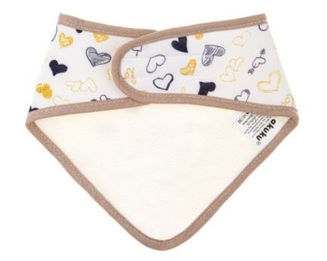 МЯГКИЙ ШАРФ-КОМБИНЕЗОН AKUKU НА ЗАВИСКЕ С СЕРДЦАМИ 2в1