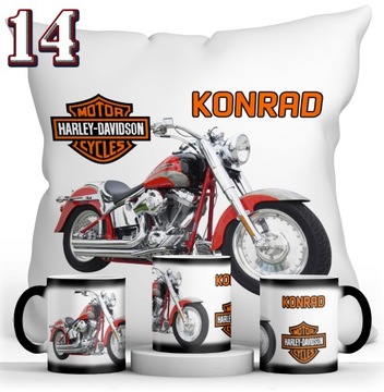 НАБОР HARLEY DAVIDSON MAGIC КРУЖКА + ПОДУШКИ