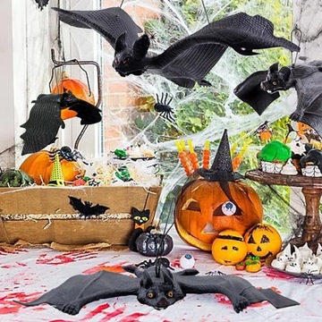 LUKIUP РЕАЛИСТИЧЕСКИЕ 3D РЕЗИНОВЫЕ БИТЫ ДЛЯ ХЭЛЛОУИНА