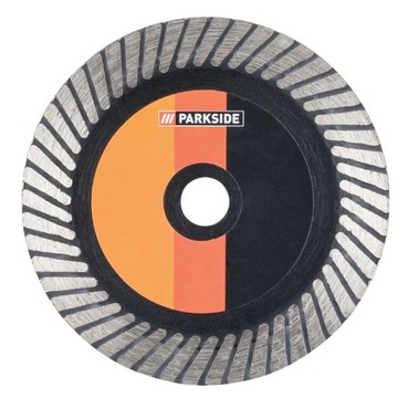 PARKSIDE Tarcza diamentowa turbo 76mm 12V, PWSZ tarcza do cięcia ORYGINALNA
