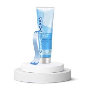 Avon Works Krem do depilacji skóry wrażliwej 100ml