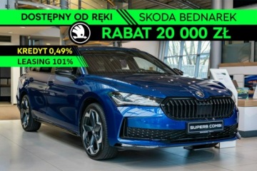 Skoda Superb IV Kombi 2.0 TSI 204KM 2026 Škoda Superb Skoda Superb Combi Sportline 2.0 TSI