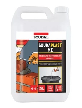 Soudal Soudaplast MZ Plastyfikator do Zapraw 5L