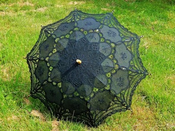 ЗОНТ КРУЖЕВНОЙ ЗОНТ ОТ СОЛНЦА БАМБУК Прим.