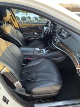Mercedes Klasa S W222 Limuzyna 400 333KM 2016 Mercedes-Benz Klasa S W222 S 400 Biala perla matowa 4 matic Zadbane au, zdjęcie 17