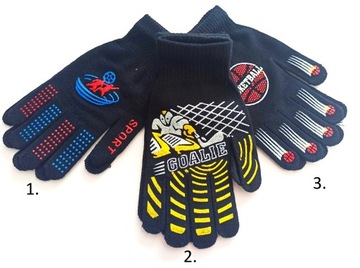 ЗИМНИЕ ПЕРЧАТКИ ДЛЯ МАЛЬЧИКОВ, ПЯТЬ ПАЛЬЦЕВ CLASSIC, 20 СМ