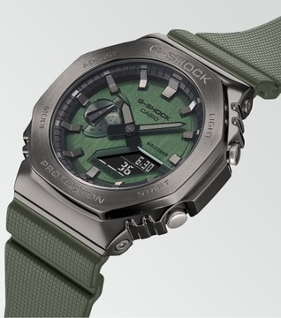 Stalowy zegarek Casio G-SHOCK GM-2100B Box+ Grawer