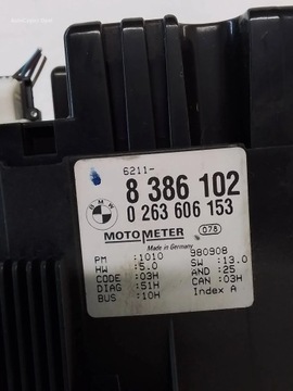 BMW 3 E46 2.5 PŘÍSTROJOVÁ DESKA BUDÍKY 8386102