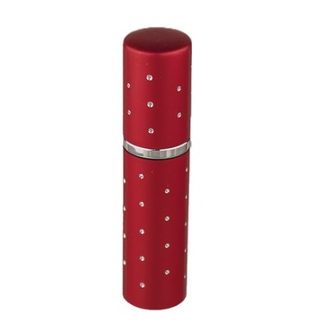 Poręczny atomizer do perfum cyrkonie 10ML czerwony