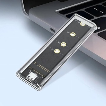 Корпус NVME/SATA M.2 USB-C SSD M2 10 Гбит/с гнездо для адаптера диска