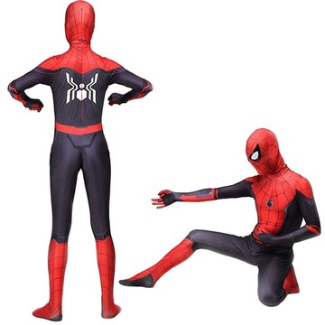 STRÓJ SPIDERMAN FAR FROM HOME Dorosły 180cm Najlepsza Jakość