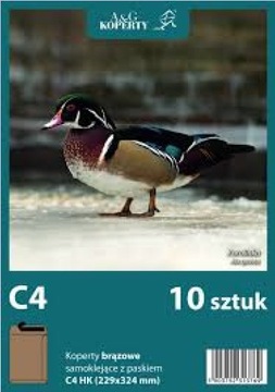 KOPERTY C4 HK Koperta BRĄZOWA 229 x 324mm