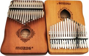 НАБОР ДЕРЕВЯННОГО АФРИКАНСКОГО ИНСТРУМЕНТА КАЛИМБА ПИАНО С УЗОРОМ СЕРДЦА