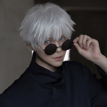 Аниме Дзюдзюцу Кайсен Годзё Сатору Косплей Очки