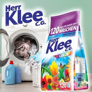 Стиральный порошок Klee Color для цветной одежды 10 кг 120 стирок