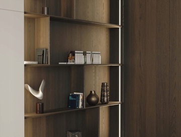 ШИРОКИЙ СВЕТОДИОДНЫЙ ПРОФИЛЬ GEMI ДЛЯ 2 ЧЕРНЫХ СВЕТОДИОДНЫХ ЛЕНТ ДЛИНОЙ 3М С Рассеивателем из ПММА